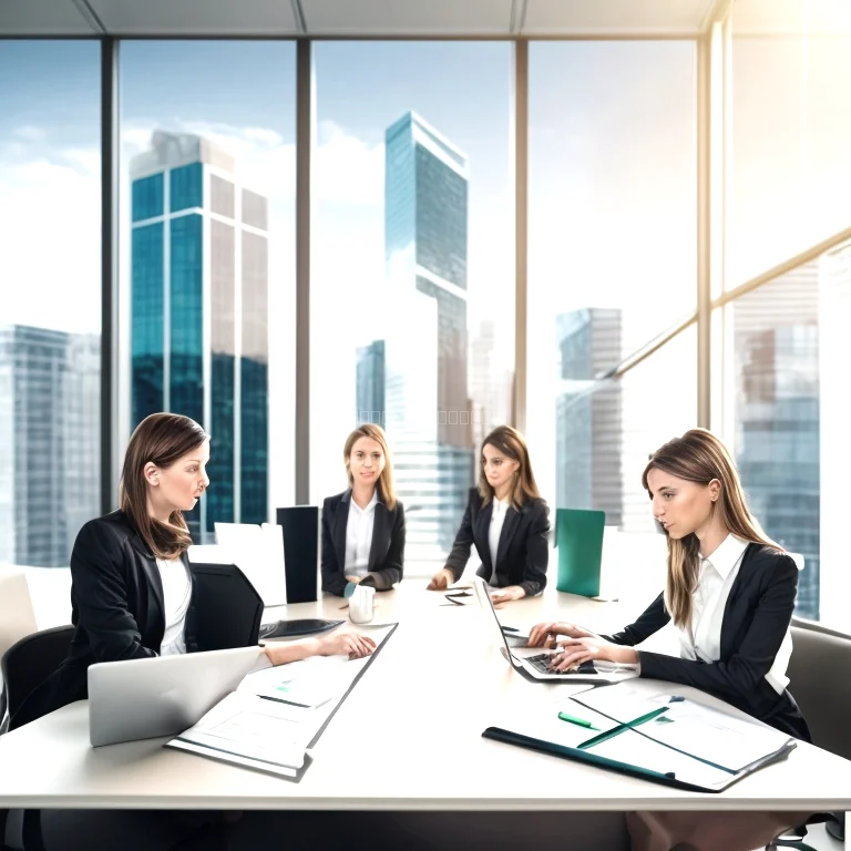 不動産活動の書類を確認しているイメージ